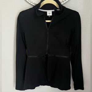 CAbi Women's Black Zip-Up Jacket